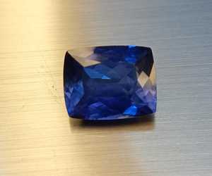 Piedra Preciosa Suelta de Tanzanita Azul Natural, Certificada por Terceros, Calidad Premium, Corte Octogonal, 100% Color Natural, Piedra para Joyería - Product Image 6
