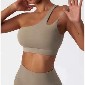 Women’s Athletic Gym <b>Bra</b> Tank <b>Top</b> – Padded, Breathable Fitness <b>Bra</b> <b>Vest</b> <b>with</b> Custom Logo for Yoga, Workout & Sports - Product Image 2