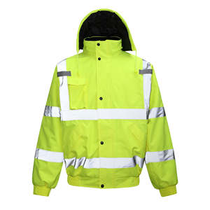 Chaqueta de Trabajo de Seguridad Reflectante 2026, Fluorescente, de Alta Visibilidad - Product Image 1