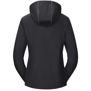 Chaqueta de Ciclismo Softshell para Mujer, Cortavientos, Transpirable, Ligera, Reflectante, Chaqueta de Ciclismo para Exteriores, Logotipo Personalizado OEM, Venta al Por Mayor de Fábrica - Product Image 6