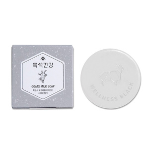 [Wellness Black] Goat Milk <b>Soap</b> Vitamin E Moisturizing Natural Cleansing Bar for Sensitive Skin Premium Skin Barrier - Product Image 2