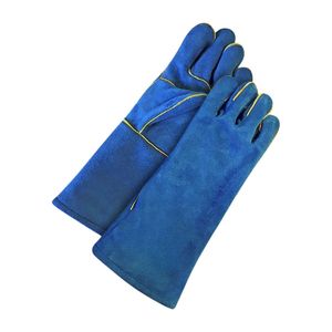 High Quality Customized <b>Fire</b> Resistance Welding Gloves Heat Resistance Waterproof Anti-Slip Silicone-free Powder-free - Product Image 5