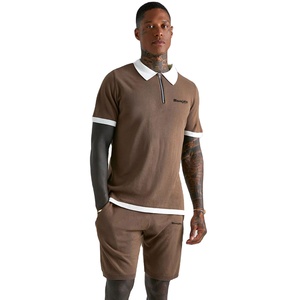 Two Piece Short Sleeve T-shirt And Shorts <b>Sets</b> Wholesale New Arrival Jogging Sportswear Men <b>Twin</b> <b>Set</b> For Sale - Product Image 3