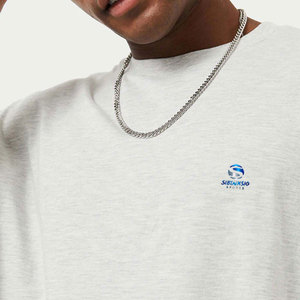 เสื้อยืดโอเวอร์ไซส์ผ้าหนา 250-330 GSM สไตล์วินเทจ ทรงหลวม ไหล่ตก สตรีทแวร์ ผู้ชาย  โลโก้สั่งทำได้ ผ้าฝ้าย 100% - Product Image 5