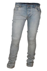 Jeans de Mezclilla de Verano, de Algodón, Secado Rápido, Transpirables, Corte Ajustado, Estilo Formal y Casual, Servicio OEM, Impresión Digital, Lavado Medio, Cintura Media - Product Image 5