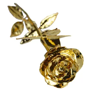 High Definition Quality Design Real Rose Best For Mother Day And Parties Gifting Design 24 Karat Gold Natural Rose Design