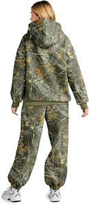 Conjunto de Sudadera con Capucha Oversize y Pantalones de Chándal de Forro Polar Premium para Mujer, Conjunto Deportivo de Sudadera con Capucha y Pantalones de Chándal para Mujer - Product Image 5
