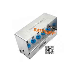 Punzón Manual para Implantes Dentales, Cortador de Anillo Gingival de Acero Inoxidable, Instrumentos Quirúrgicos Compatibles, 5 Piezas - Product Image 1