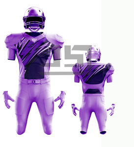 Uniforme de Fútbol Americano de Alto Rendimiento, Jersey Deportivo Personalizado, Pantalones Cortos de Manga Corta, Tejido Transpirable de Secado Rápido, para Prácticas Diarias y Partidos - Product Image 3