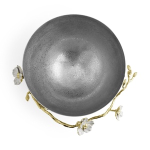 Bol à fruits en aluminium, centre de table moderne, luxe décoratif, or, écologique, durable, 2026 Saleem International - Product Image 2