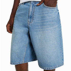 Custom Patch Work Denim Shorts Street Wear Style <b>Men's</b> <b>Jean</b> Shorts Wholesale Denim Short Pants <b>Jeans</b> <b>Men</b> OEM Serviced - Product Image 5
