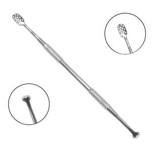 Empujador de Cutículas Profesional de Acero Inoxidable, Herramienta de Manicura y Pedicura de Doble Punta para Uso en Salón, Venta al por Mayor - Product Image 2