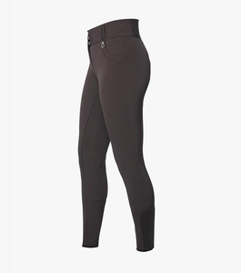 Custom Spandex/Cotton High Waist Full Length Equestrian Jodhpur Breeches for Women - Product Image 1