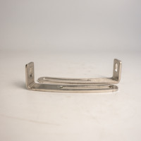 Solution de pliage de tôles CNC de haute précision AMT VINA, support courbé et rainuré en acier inoxydable sur mesure, usine certifiée ISO9001