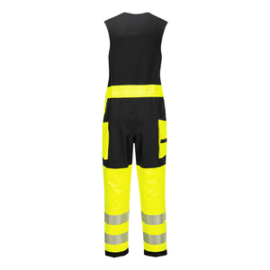 Prix de gros Salopettes en coton pour hommes, unisexe, jaunes, grandes tailles, combinaisons, pantalons cargo personnalisés OEM pour hommes - Product Image 6