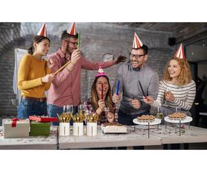 Support à couverts en céramique blanche haut de gamme avec support en métal doré, idéal pour les restaurants, les événements et l'organisation des tables de fête - Product Image 4