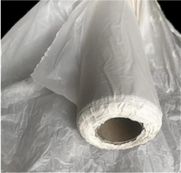 Couverture de rouleau de film de libération de HDPE de coupe automatique pour l'usine de vêtement drap de lit en plastique PE Non transparent anti-poussière