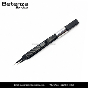 คีมจับแบบไม่ติดผิวชนิดใช้ซ้ำได้ ยี่ห้อ McPherson Bipolar Forceps พร้อมหัวต่อแบบยุโรป สำหรับการผ่าตัดห้ามเลือดในงานผ่าตัดขนาดเล็ก - Product Image 2