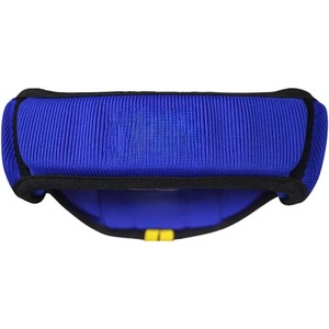 Red Knitted Football Sweatband Heavyweight Neoprene Solid Color Universal Fit Sports - Product Image 2