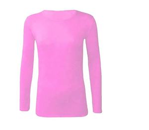 เสื้อยืดลำลองคอวี แขนสั้น ไซส์พลัสสำหรับผู้หญิง พร้อมโลโก้สั่งทำ ผลิตจากผ้าโพลีเอสเตอร์/คอตตอน 180 กรัม เป็นมิตรต่อสิ่งแวดล้อม ระบายอากาศได้ดี - Product Image 4