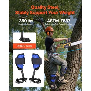 Imbracatura Regolabile per Arrampicata su Alberi, Resistente, Capacità di Carico 350 Libbre, Cinghie Regolabili in Altezza - Product Image 2