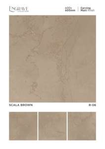 Proveedor al Mejor Precio, Baldosa de Cerámica Vitrificada Esmaltada Blanca con Diseño de Flores 600x600 para Piso - Product Image 2