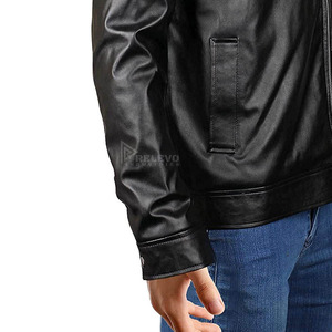 Pure Black Provide <b>Leather</b> <b>Jackets</b> For Men High Street 2026 <b>Winter</b> <b>Leather</b> <b>Jacket</b> Men <b>Leather</b> Plus Size Low Price - Product Image 5