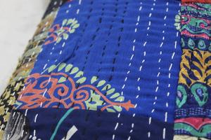 Funda de cojín bohemio Funda de cojín de seda Sari Funda de cojín de seda vintage Upcycle - Product Image 6