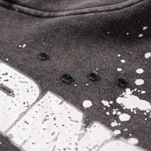 Sweat à capuche unisexe surdimensionné en coton French Terry, personnalisé avec broderie et impression, style streetwear - Product Image 2