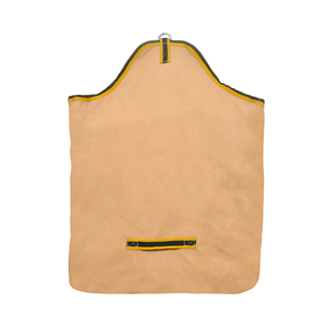Beige Canvas Horse Hay Bag <b>Slow</b> Feed Durable Hay <b>Feeder</b> Round Opening Stable Feeding Bag Heavy Duty Horse <b>Feeder</b> Bag - Product Image 5