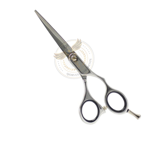 Kit de Tijeras Profesionales para Adelgazar el Cabello de 6 Pulgadas, Tijeras de Texturización para Barbería con Peine y Estuche de Cuero - Product Image 5