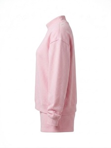 Achetez 2026 Soft 100% Coton Femme Col Roulé Manches Longues Automne/Hiver Écologique Respirant Séchage Rapide Anti-Boulochage Polaire Uni - Product Image 2