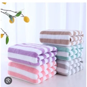 ผ้าเช็ดตัวอาบน้ำขนาดใหญ่พิเศษ 30x60 นิ้ว สีกลับด้าน 290 GSM ผ้าเช็ดมือเนื้อนุ่มซึมซับได้ดี สำหรับใช้ในบ้าน เช็ดหน้า สำหรับเดินทาง ผ้าเช็ดตัวแบบเรียบสำหรับเล่นกีฬา - Product Image 1