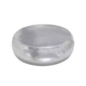 Mesa de centro de metal delgada con superficie de madera gris oscuro, estilo moderno, para un rincón de lectura acogedor en el hogar, mesa de centro para la sala de estar. - Product Image 6