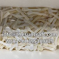 Cuillère en nacre blanche polie de qualité supérieure pour caviar, café, gâteau, crème glacée – Vente en gros directe usine