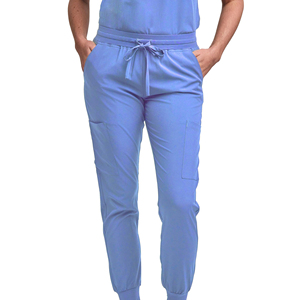 ชุดยูนิฟอร์มแพทย์ ชุดพยาบาลโรงพยาบาล ชุดสครับพร้อมปักโลโก้ ขายส่ง ชุดสครับแพทย์ Shaghaf Sports Wear Impex Sc2 โพลีเอสเตอร์ 100% - Product Image 4