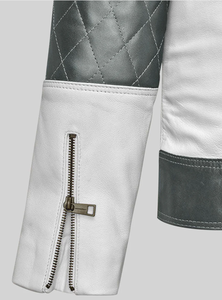 แจ็คเก็ตหนังแฟชั่นใหม่สำหรับผู้หญิง แจ็คเก็ตหนังกันลมสำหรับผู้ชายและผู้หญิง สไตล์สั่งทำพิเศษ แจ็คเก็ตหนัง Charlotte Burnt หลายแบบ ปี 2006 - Product Image 3