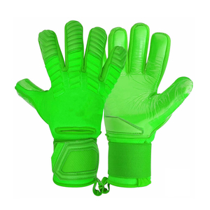 Guantes de Portero de Fútbol Profesionales con Logotipo Personalizado, Alta Calidad, Transpirables, Antideslizantes, Cierre de Gancho y Bucle, Venta al Por Mayor - Product Image 2