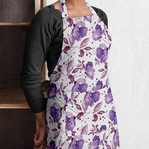 New Arrival 100% Pure Cotton <b>Kitchen</b> <b>Apron</b> – High Quality Adjustable Strap Custom Design Cooking <b>Apron</b> - Product Image 4
