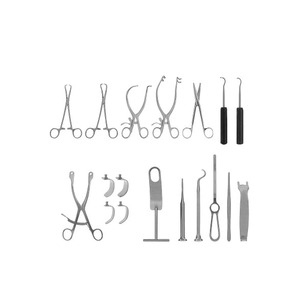 Ensemble d'instruments chirurgicaux orthopédiques pour petits animaux PISSCO, outils de chirurgie orthopédique du genou pour petits animaux - Product Image 4