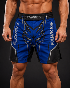 Pantalones Cortos de Boxeo para Hombre Fawkes, Estampado de Dragón Azul, Absorbentes de Humedad, Transpirables, Poliéster/Algodón, Fusión sin Costuras, OEM, Precio Económico - Product Image 5