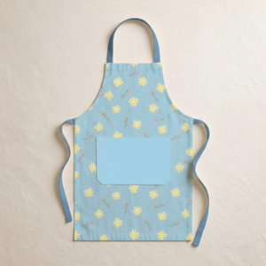 Delantal de Cocina con Bolsillo, Delantal de Cocina Lavable de Algodón para Mujeres y Hombres, Ideal para Hornear, Pintar y Asar a la Parrilla - Product Image 3