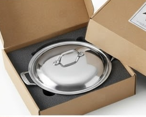 Premium Wellness Stainless Steel Round Casserole Pot With Lid Polished Finish Durable All Stove Compatible - Product Image 5