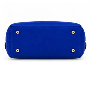 Women Blue Duffle <b>Bag</b> Large Capacity Travel Handbag Fashion Carry Tote <b>Bag</b> With Shoulder Strap Luxury Storage Design - Product Image 4