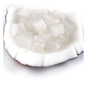 Cubos de gelatina de coco del río Mekong en jarabe, directo de fábrica, 12 meses de duración, para bebidas y repostería - Product Image 1