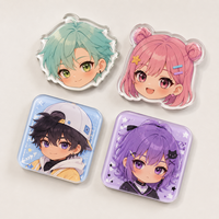 Fabricant d'aimants de réfrigérateur en acrylique personnalisés, cadeaux promotionnels mignons et amusants avec logos et formes personnalisés