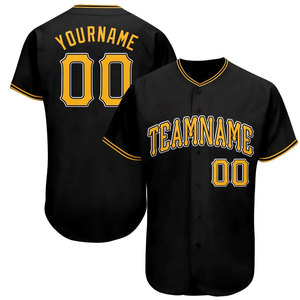 Camiseta de Béisbol 100% Poliéster Personalizada para Equipo de Softbol, Logotipo Personalizado, Diseño Transpirable de Manga Corta, Internacional - Product Image 1