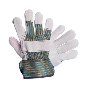 Gants de sécurité en cuir de vachette de qualité supérieure, résistants à l'abrasion, à la chaleur, anti-vibrations, antistatiques, conformes aux normes CE - Product Image 4