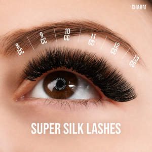 Charmlash Cils en Soie en Gros, Extensions de Cils Russes, Longue Durée, Qualité Supérieure, Super Denses - Product Image 1