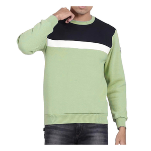 <b>Men</b>’s Premium Casual Crewneck Sweatshirt Soft Warm <b>Fleece</b> Long Sleeve Pullover <b>Top</b> for Everyday Wear Outdoor Activities Travel - Product Image 4